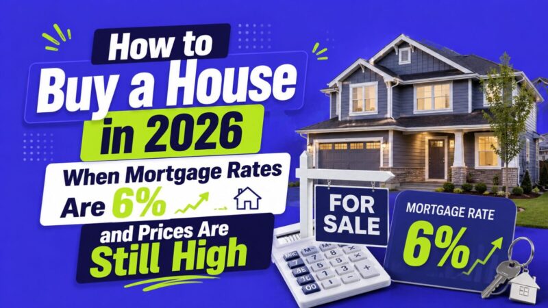 How to Buy a House in 2026 When Mortgage Rates Are 6% and Prices Are Still High