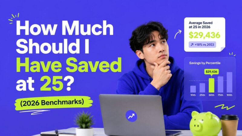 How Much Should I Have Saved at 25? (2026 Benchmarks)