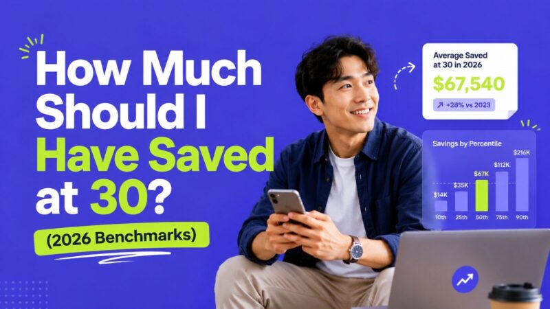 How Much Should I Have Saved at 30? (2026 Benchmarks)