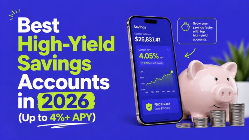 Best High-Yield Savings Accounts in 2026 (Up to 4%+ APY)