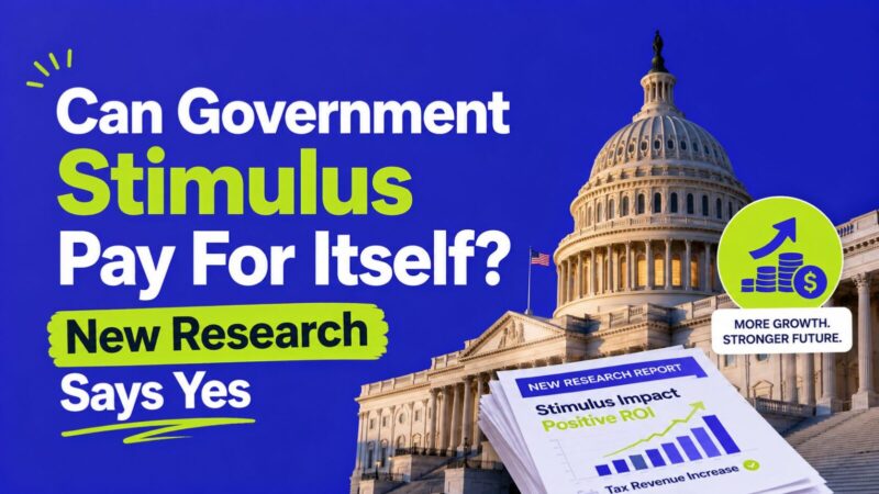 Can Government Stimulus Pay For Itself? New Research Says Yes
