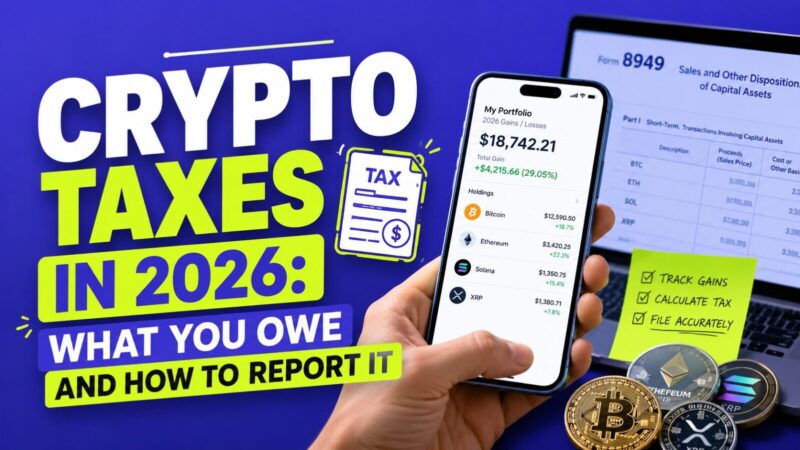 Crypto Taxes in 2026: What You Owe and How to Report It