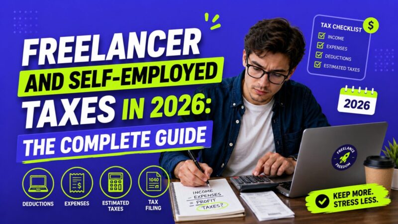 Freelancer and Self-Employed Taxes in 2026: The Complete Guide