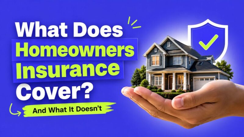 What Does Homeowners Insurance Cover? And What It Doesn't