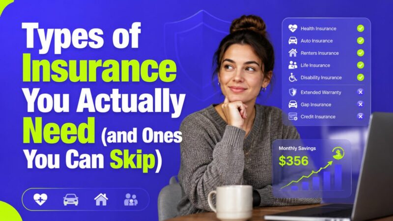 Types of Insurance You Actually Need (and Ones You Can Skip)