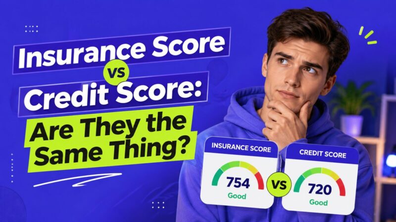 Insurance Score vs Credit Score: Are They the Same Thing?