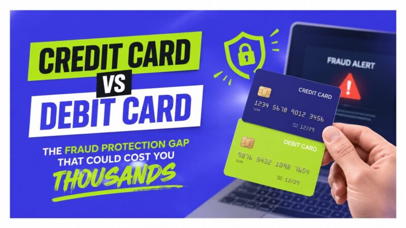 Credit Card vs Debit Card: The Fraud Protection Gap That Could Cost You Thousands