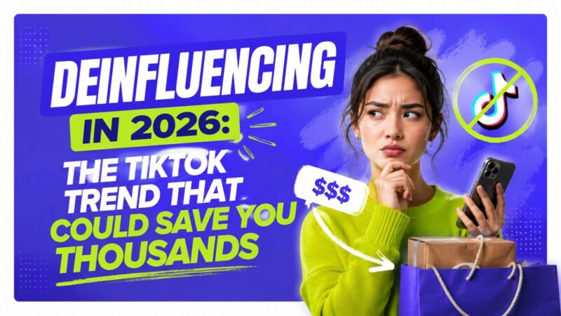 Deinfluencing in 2026: The TikTok Trend That Could Save You Thousands