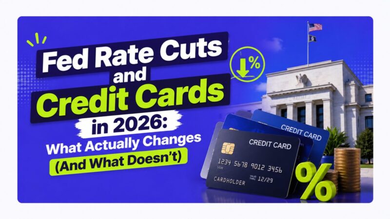 Fed Rate Cuts and Credit Cards in 2026: What Actually Changes (And What Doesn't)
