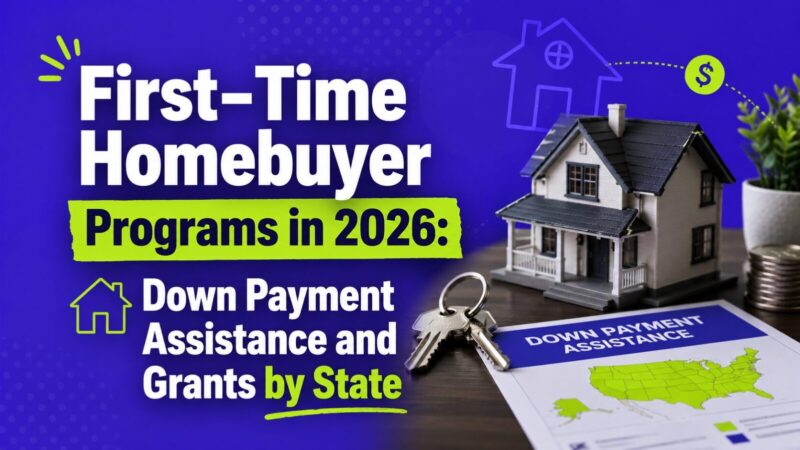 First-Time Homebuyer Programs in 2026: Down Payment Assistance and Grants by State