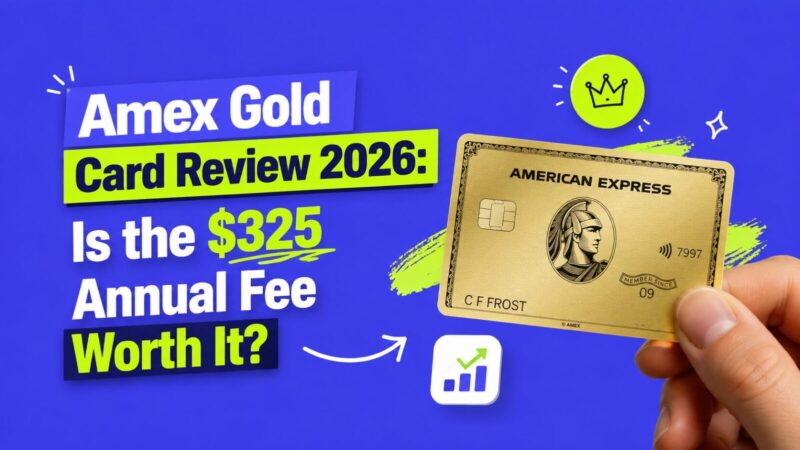 Amex Gold Card Review 2026: Is the $325 Annual Fee Worth It?