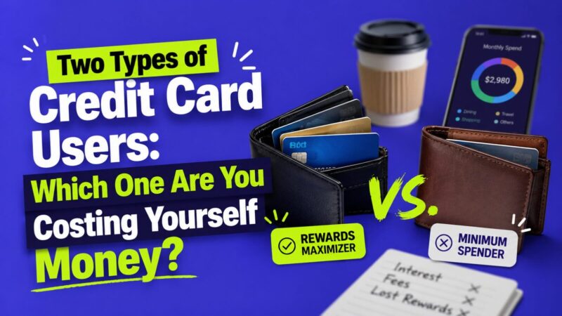 Two Types of Credit Card Users: Which One Are You Costing Yourself Money?