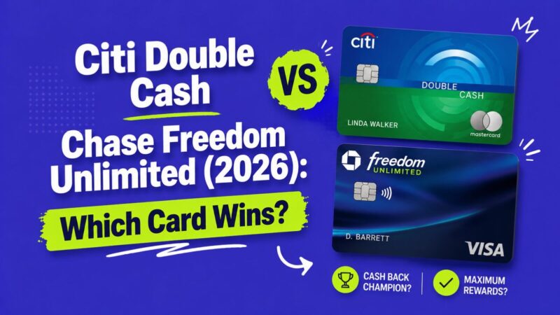 Citi Double Cash vs Chase Freedom Unlimited (2026): Which Card Wins?