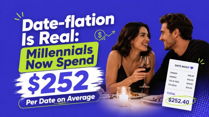 Date-flation Is Real: Millennials Now Spend $252 Per Date on Average