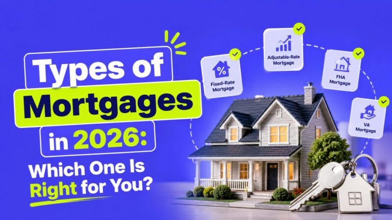 Types of Mortgages in 2026: Which One Is Right for You?