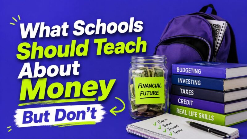What Schools Should Teach About Money But Don't