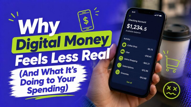 Why Digital Money Feels Less Real (And What It's Doing to Your Spending)