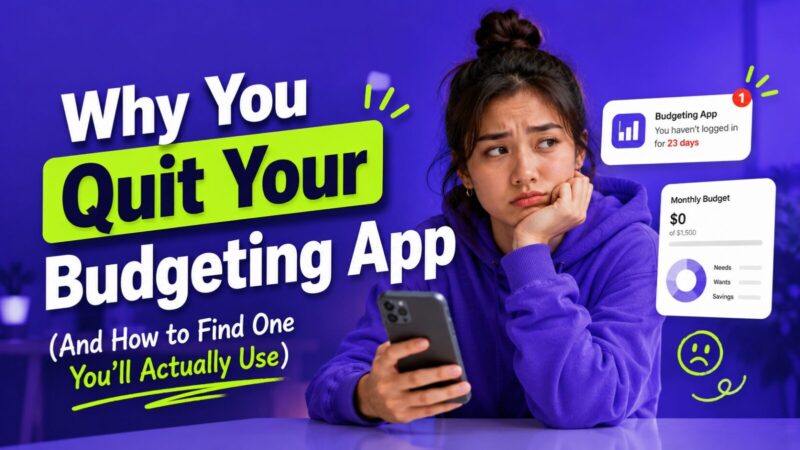 Why You Quit Your Budgeting App (And How to Find One You'll Actually Use)
