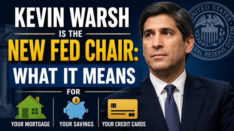 Kevin Warsh Is the New Fed Chair: What It Means for Your Mortgage, Savings, and Credit Cards