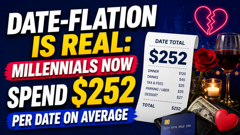 Date-flation Is Real: Millennials Now Spend $252 Per Date on Average