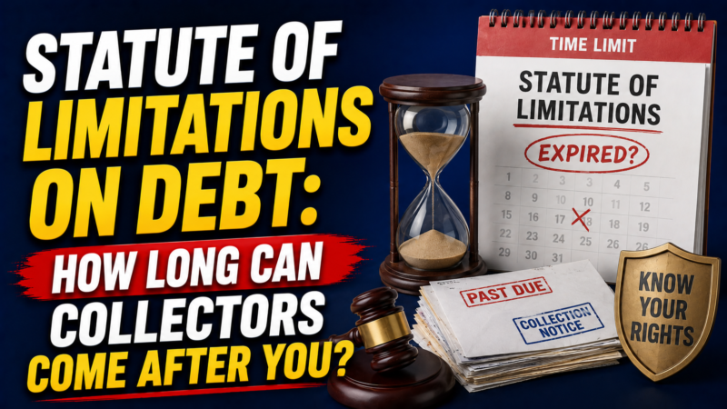 Statute of Limitations on Debt: How Long Can Collectors Come After You?