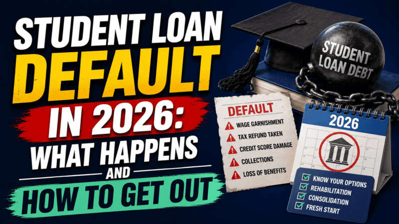 Student Loan Default in 2026: What Happens and How to Get Out