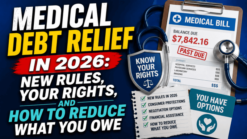 Medical Debt Relief in 2026: New Rules, Your Rights, and How to Reduce What You Owe