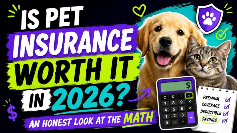 Is Pet Insurance Worth It in 2026? An Honest Look at the Math
