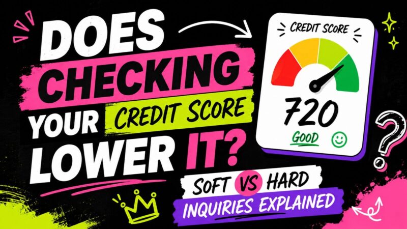 Does Checking Your Credit Score Lower It? Soft vs Hard Inquiries Explained