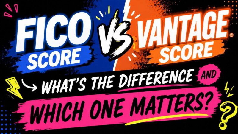 FICO Score vs VantageScore: What's the Difference and Which One Matters?