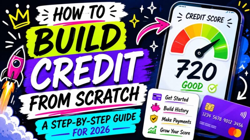 How to Build Credit From Scratch: A Step-by-Step Guide for 2026