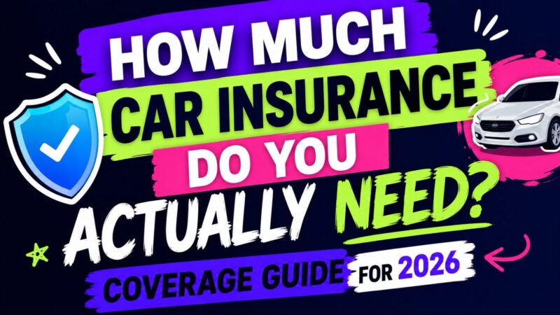 How Much Car Insurance Do You Actually Need? Coverage Guide for 2026