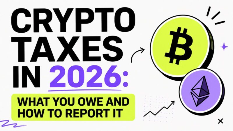 Crypto Taxes in 2026: What You Owe and How to Report It