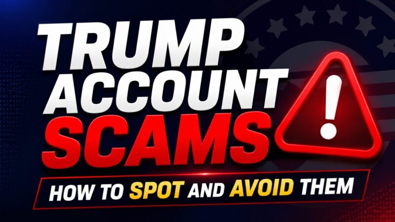 Trump Account Scams: How to Spot Them and Protect Yourself (Official Warning)