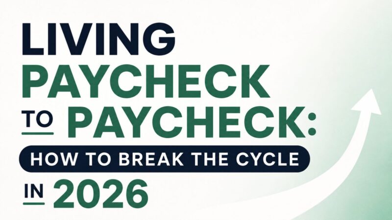 Living Paycheck to Paycheck: How to Break the Cycle in 2026