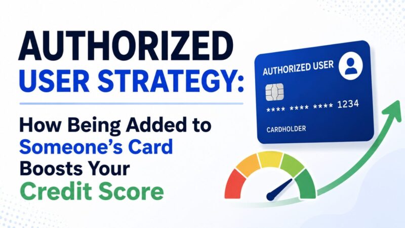 Authorized User Strategy: How Being Added to Someone's Card Boosts Your Credit Score