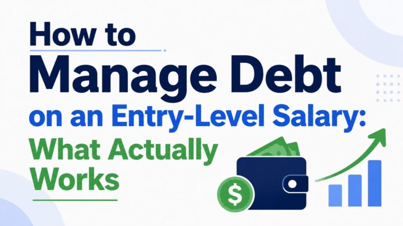 How to Manage Debt on an Entry-Level Salary: What Actually Works