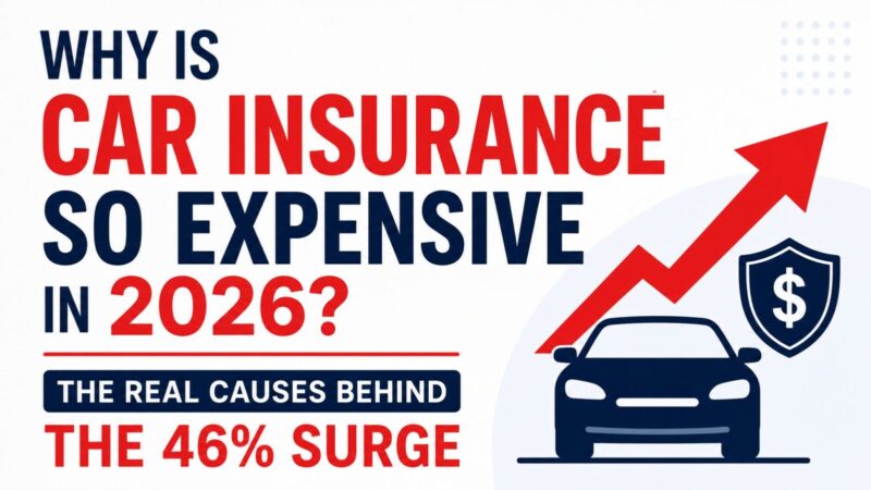 Why Is Car Insurance So Expensive in 2026? The Real Causes Behind the 46% Surge