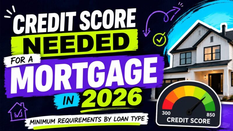 Credit Score Needed for a Mortgage in 2026: Minimum Requirements by Loan Type