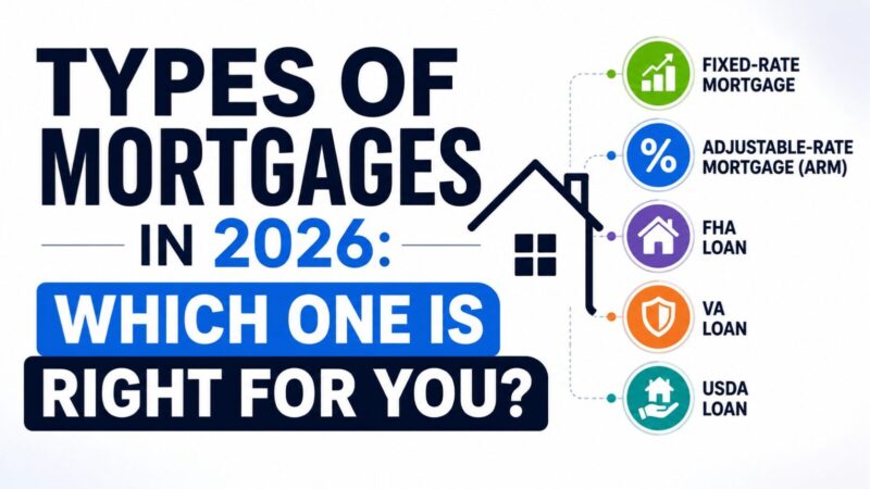 Types of Mortgages in 2026: Which One Is Right for You?