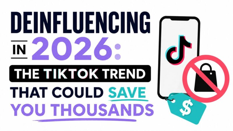 Deinfluencing in 2026: The TikTok Trend That Could Save You Thousands