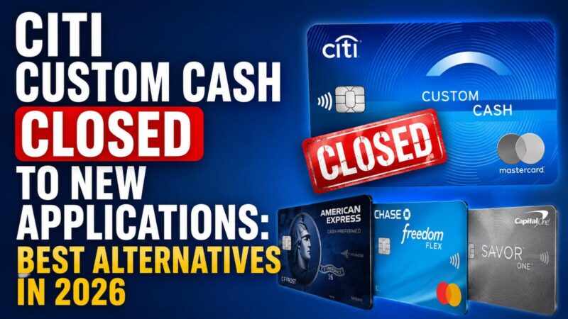 Citi Custom Cash Card Closed to New Applications: Best Alternatives in 2026