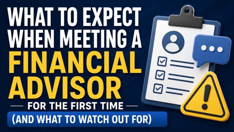 What to Expect When Meeting a Financial Advisor for the First Time (And What to Watch Out For)