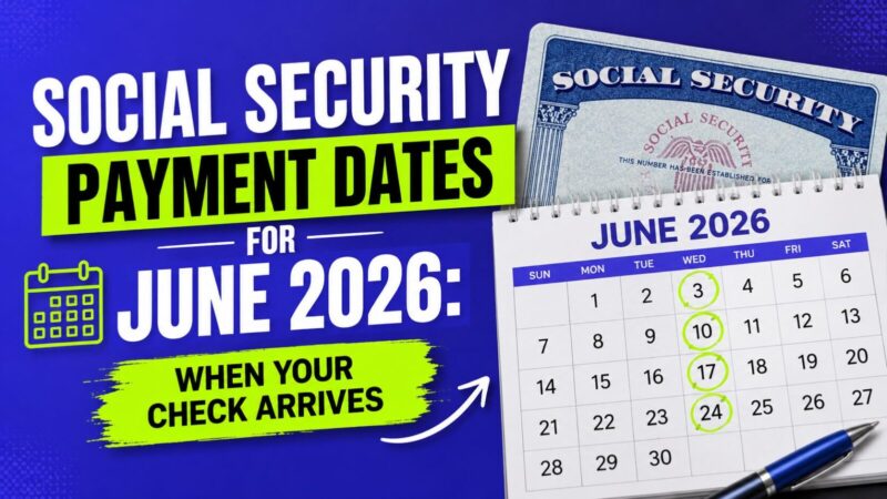 Social Security Payment Dates for June 2026: When Your Check Arrives
