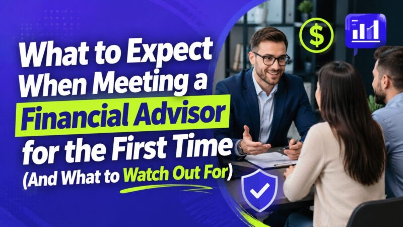 What to Expect When Meeting a Financial Advisor for the First Time (And What to Watch Out For)