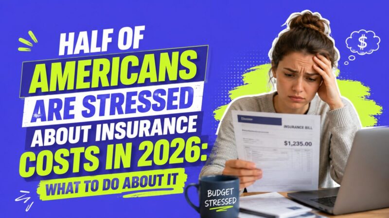 Half of Americans Are Stressed About Insurance Costs in 2026: What to Do About It