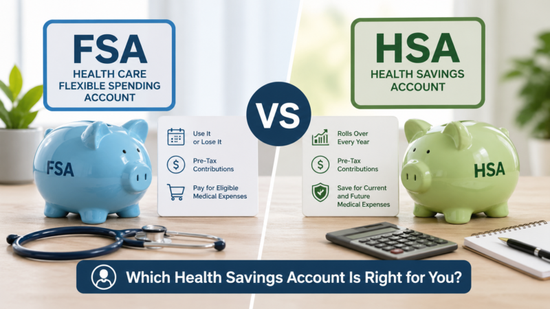 FSA vs HSA: Which Health Savings Account Is Right for You?