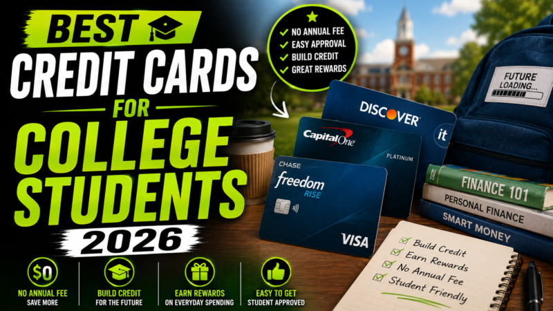 Best Credit Cards for College Students in 2026