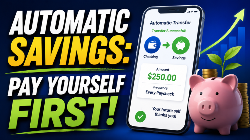 How to Set Up Automatic Savings (Pay Yourself First Strategy)
