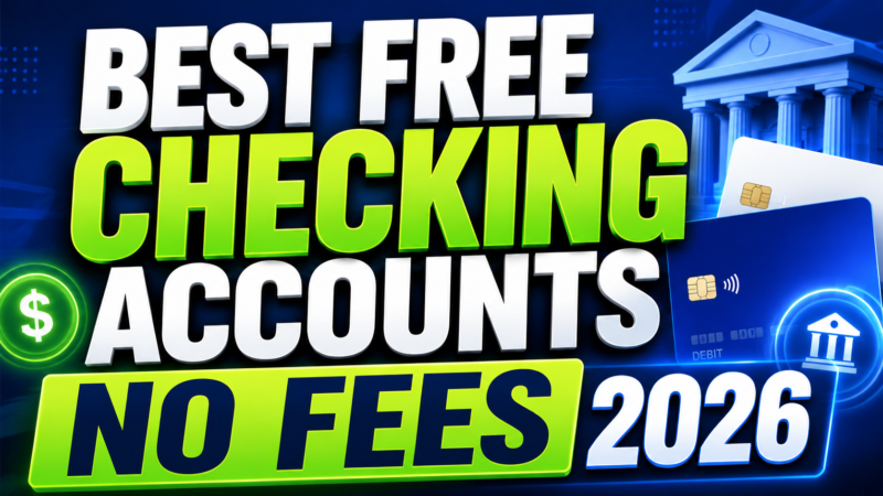 Best Free Checking Accounts with No Fees in 2026
